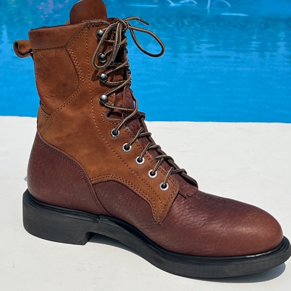 Red Wing 1102 Men's 8-Inch Work Boot Soft Toe, Electrical Hazard, Oil Res - 10D - Picture 8 of 16